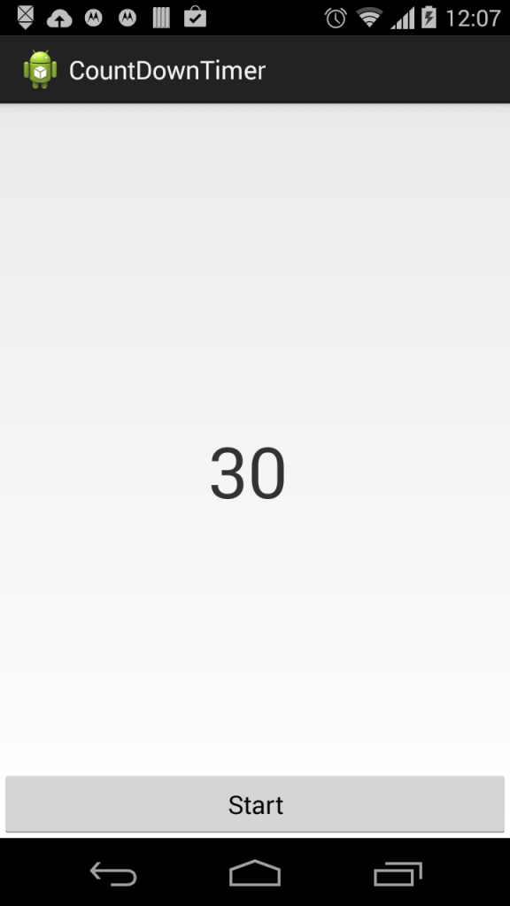 Belajar Android Membuat Countdown Timer « Blog Belajar Pengembangan